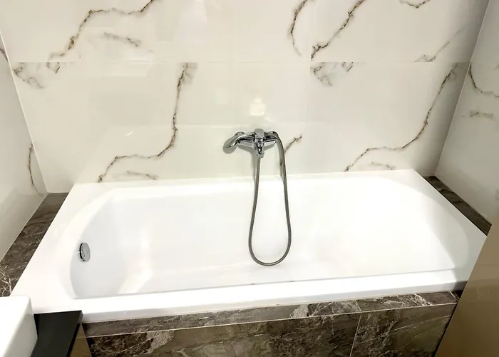Apartment White Luxury-free Private Garage Nyiregyhaza